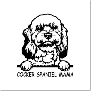 cocker spaniel mama Posters and Art